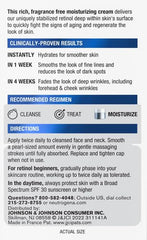 Neutrogena Rapid Wrinkle Repair hyaluronic acid icon highlights skin hydration
