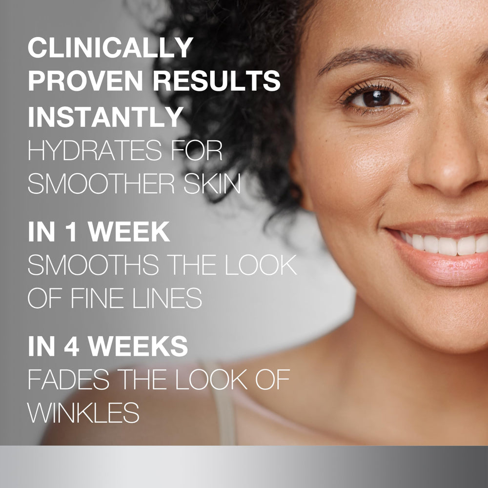 Retinol icon emphasizes vitamin A in Neutrogena Rapid Wrinkle Repair.