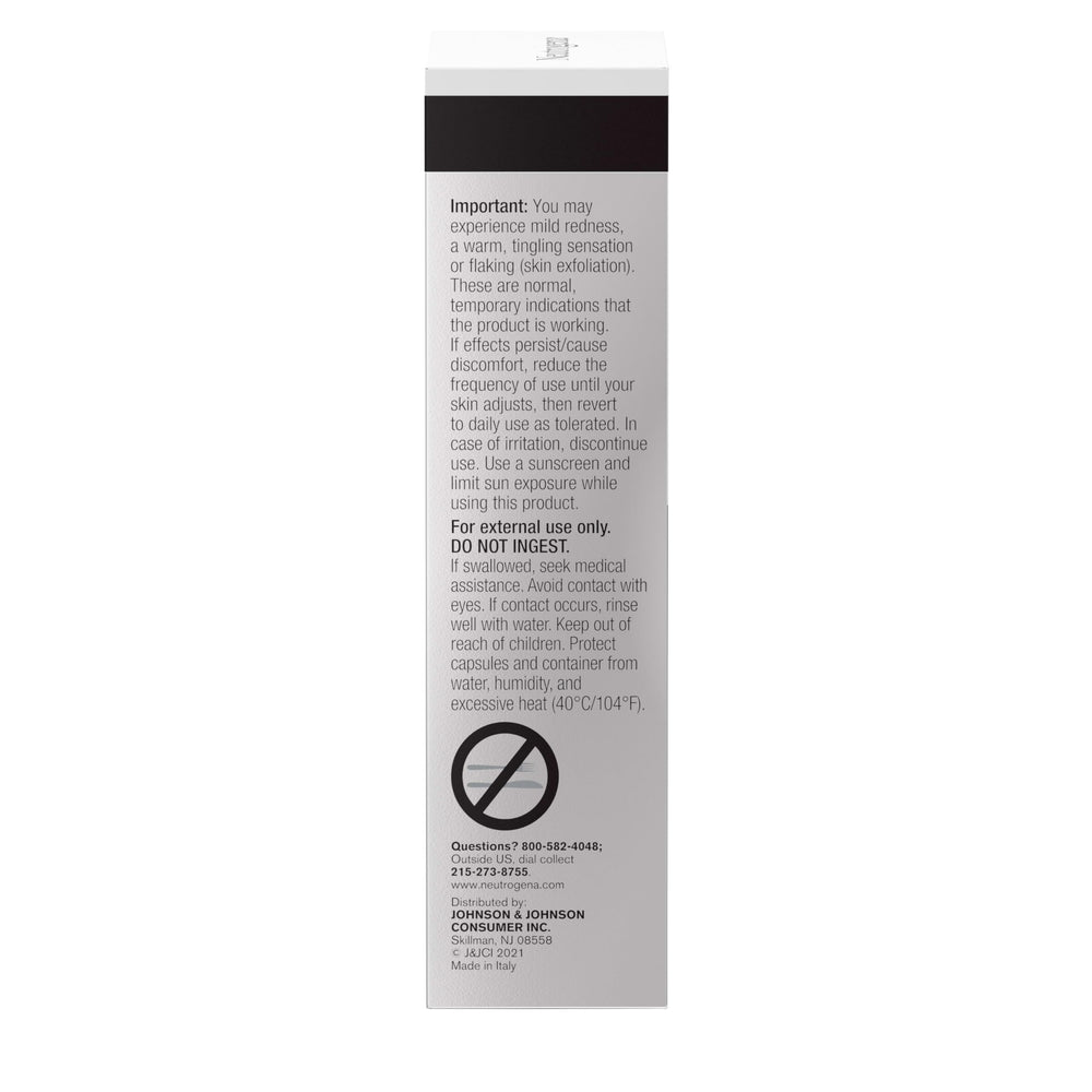 Neutrogena Rapid Wrinkle Repair, dosis fresca lista para cada uso.