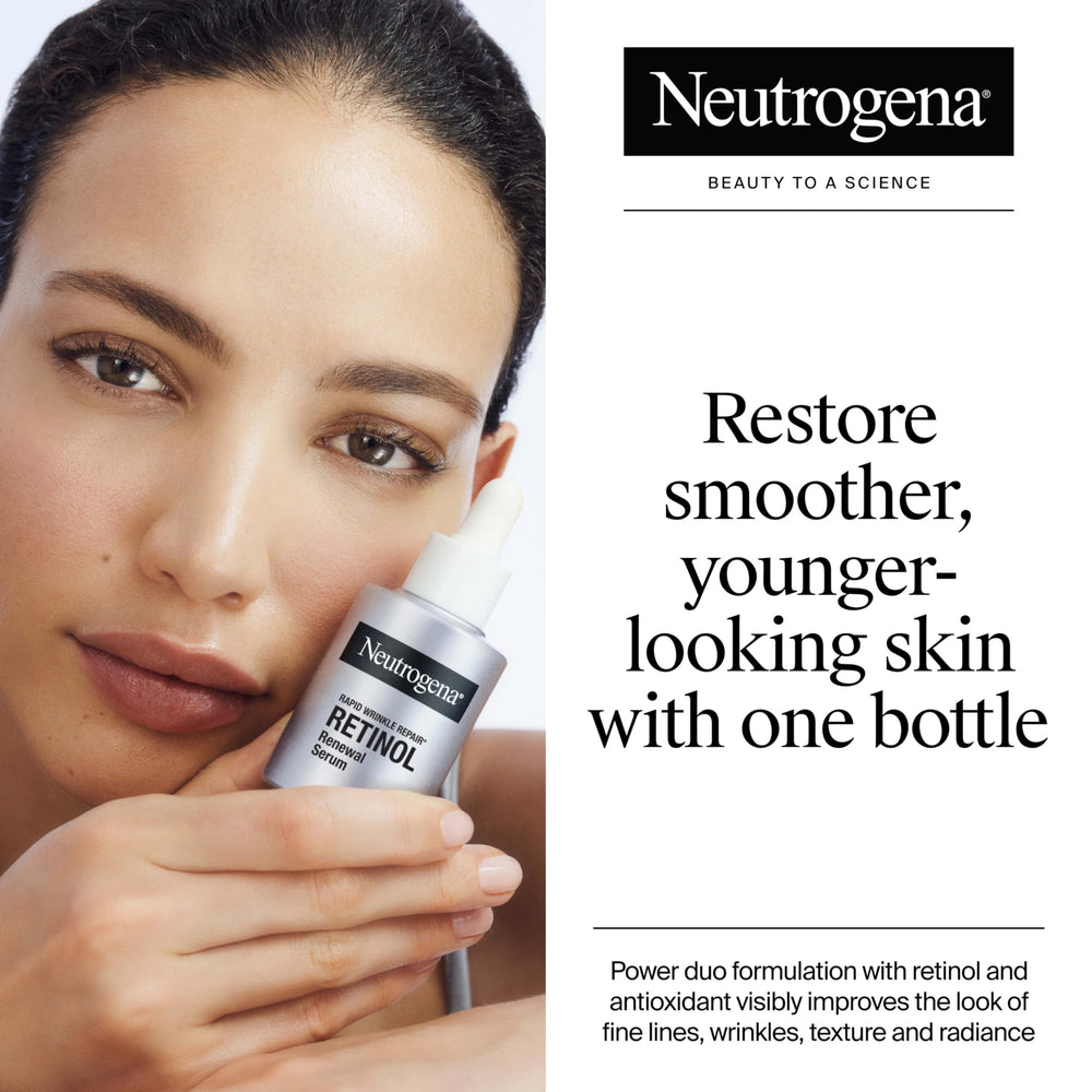 Neutrogena Rapid Wrinkle Repair Serum: dispensador para aplicación precisa.
