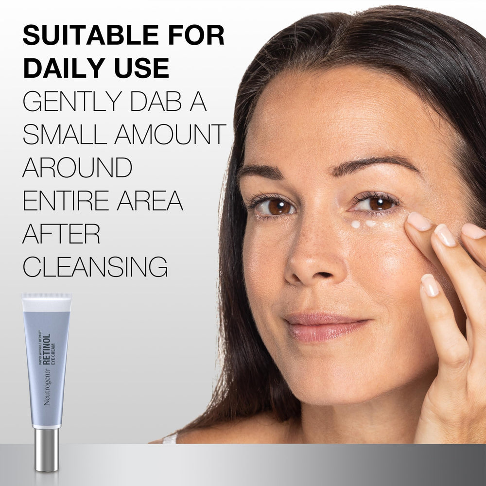 Textura cremosa de Neutrogena Rapid Wrinkle Repair que desliza suavemente.