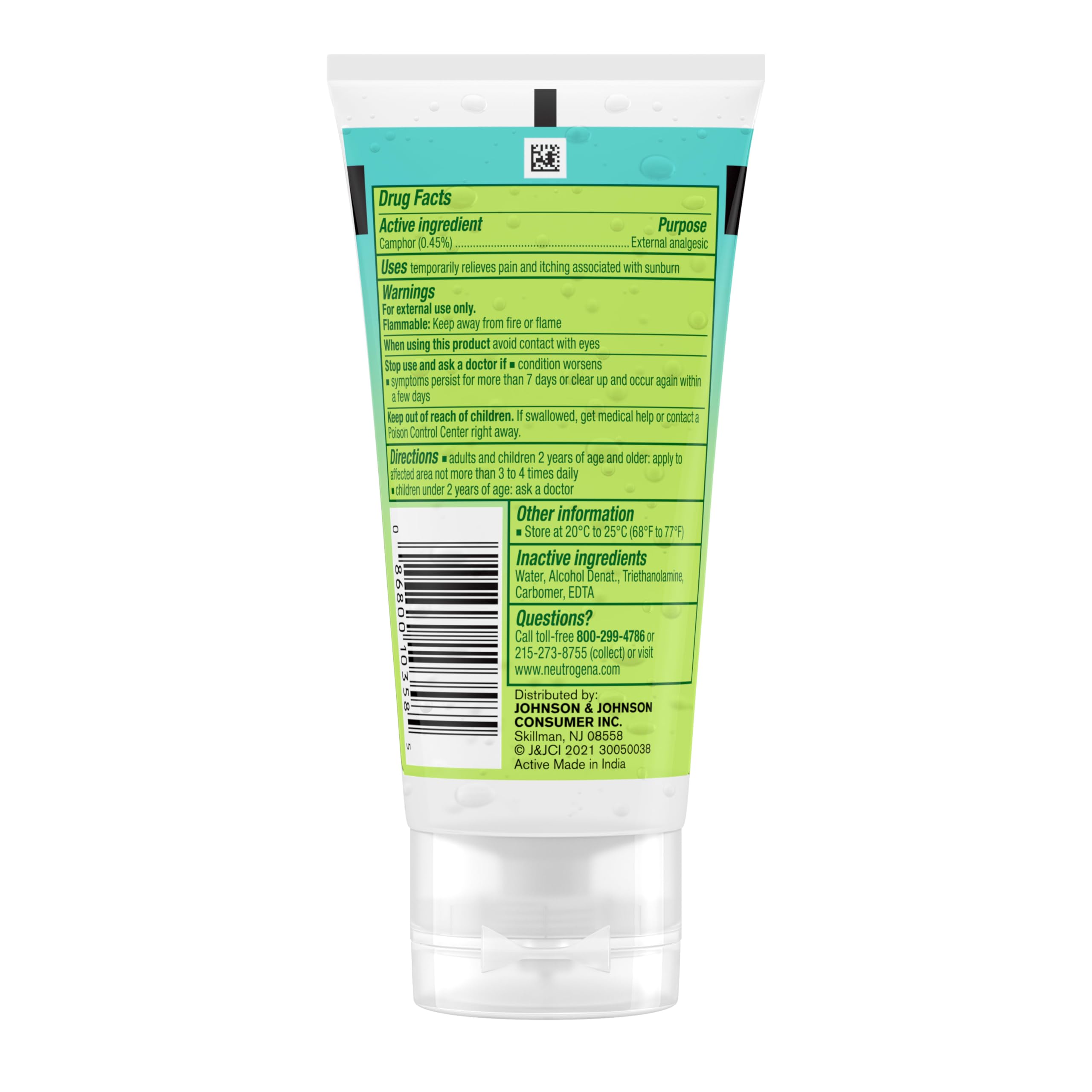 Neutrogena Sun Rescue proporciona alivio rápido sin fragancia