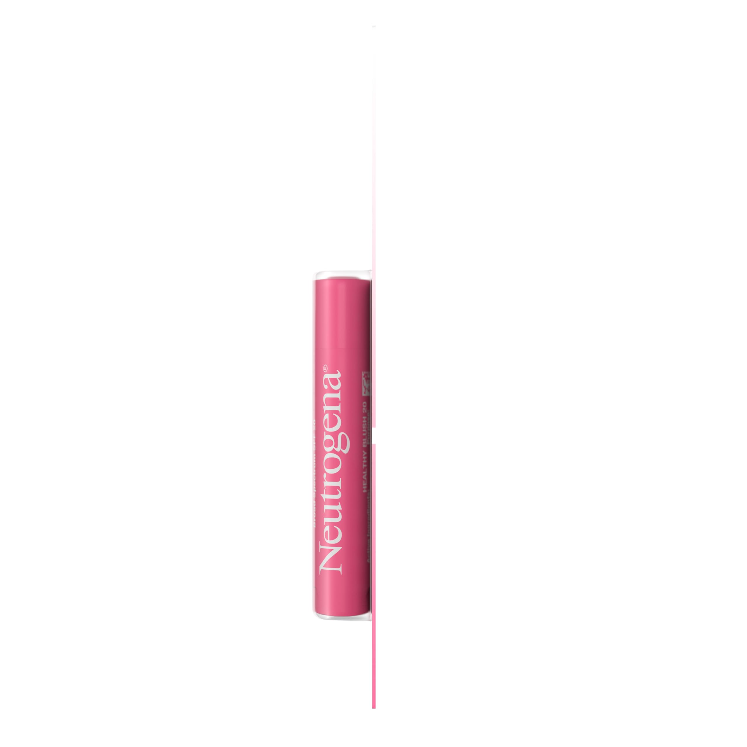 Neutrogena Revitalizing Tinted Lip Balm hydration closeup reveals moisturized lips under sun.