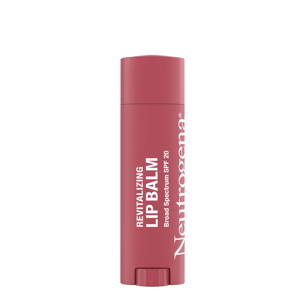 Neutrogena Revitalizing Tinted Lip Balm strengthens lips' texture after one week.