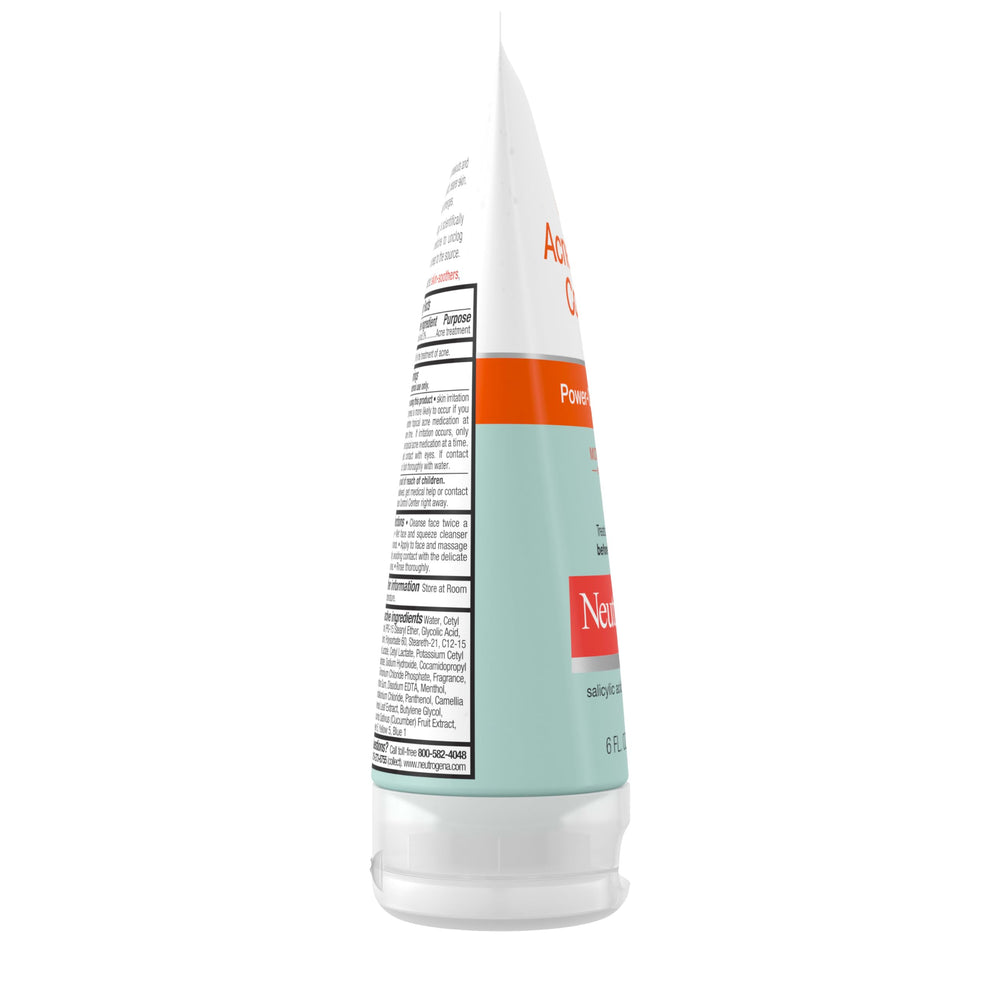 Neutrogena 2% salicylic acid acne medicine visual.