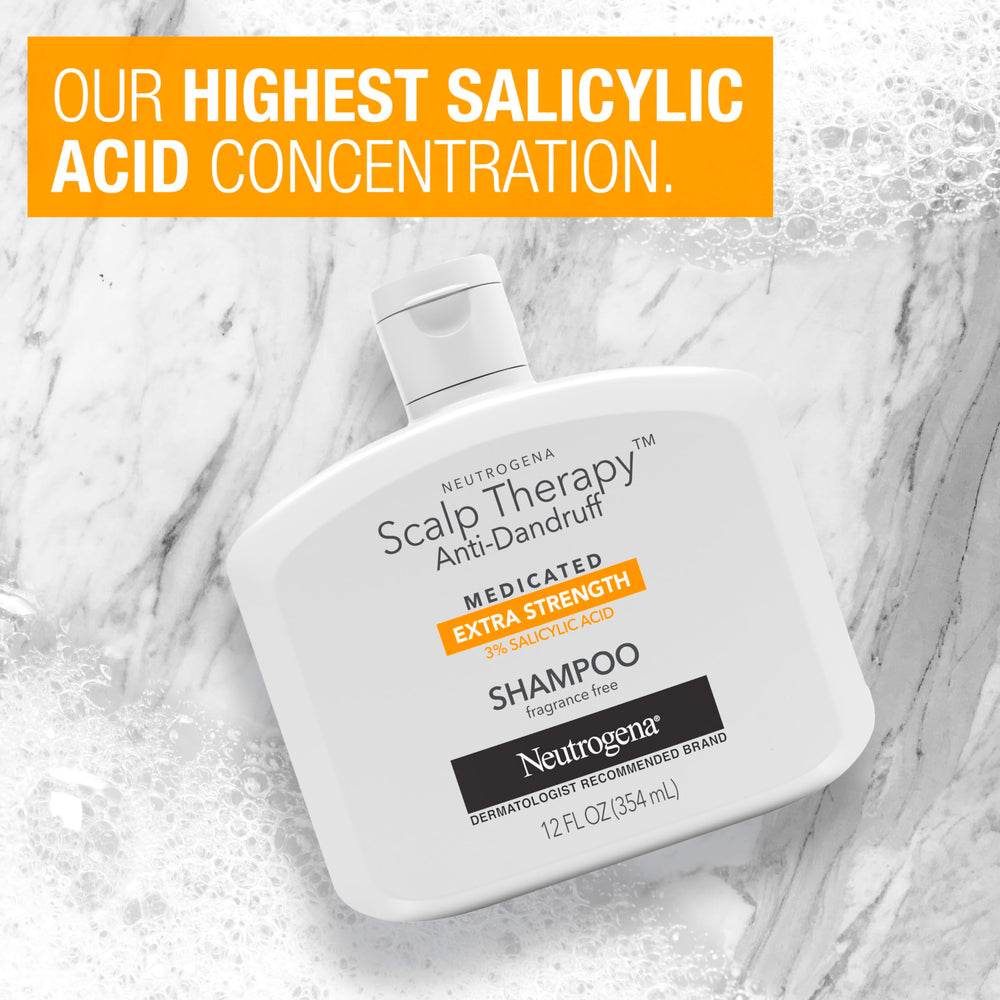 Neutrogena Scalp Therapy: tres por ciento ácido salicílico para exfoliar suavemente
