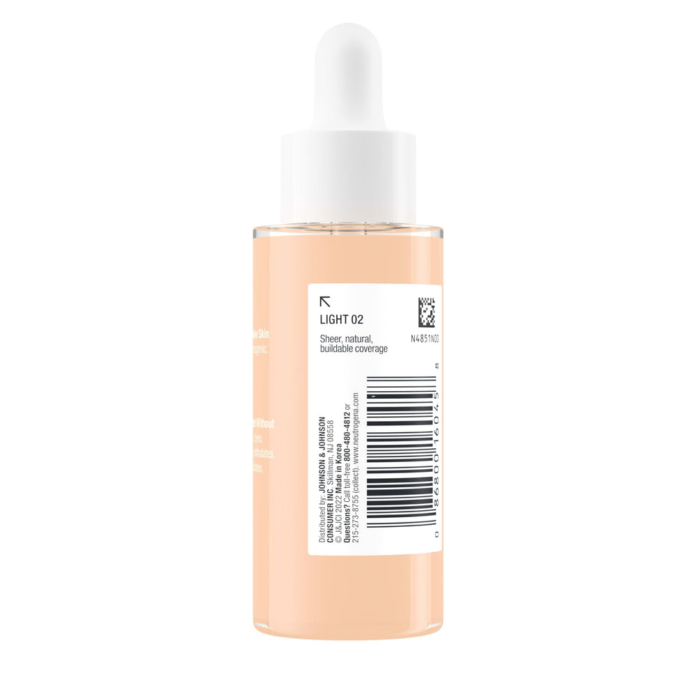 Neutrogena Healthy Skin Serum Foundation, acabado luminoso para piel saludable