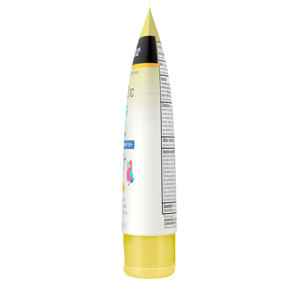Neutrogena Sheer Zinc Kids libre de lagrimas para piel sensible.