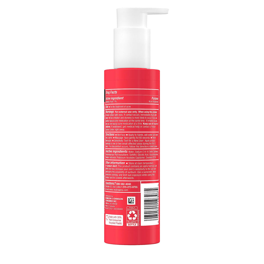 Neutrogena sin fragancia, envase, ideal para piel sensible