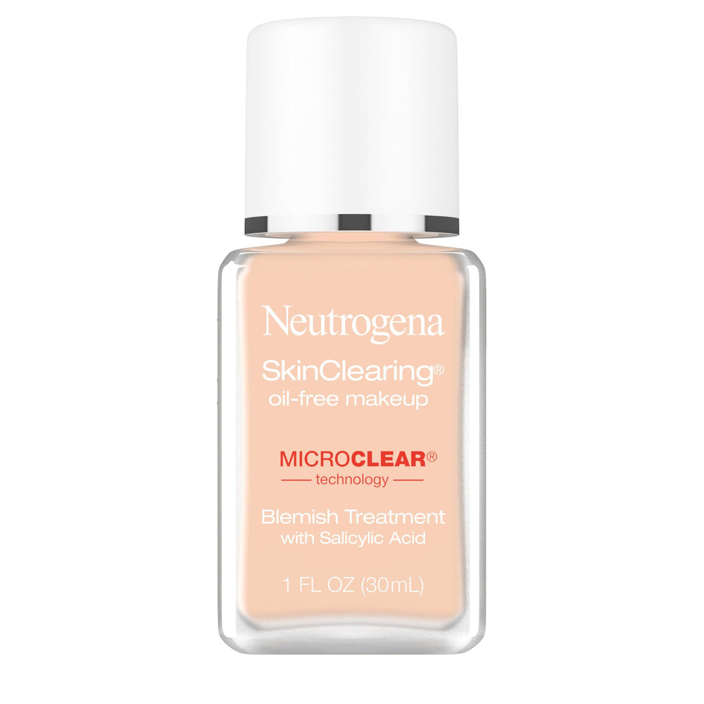 Neutrogena SkinClearing envase sin aceite para piel propensa al acné.