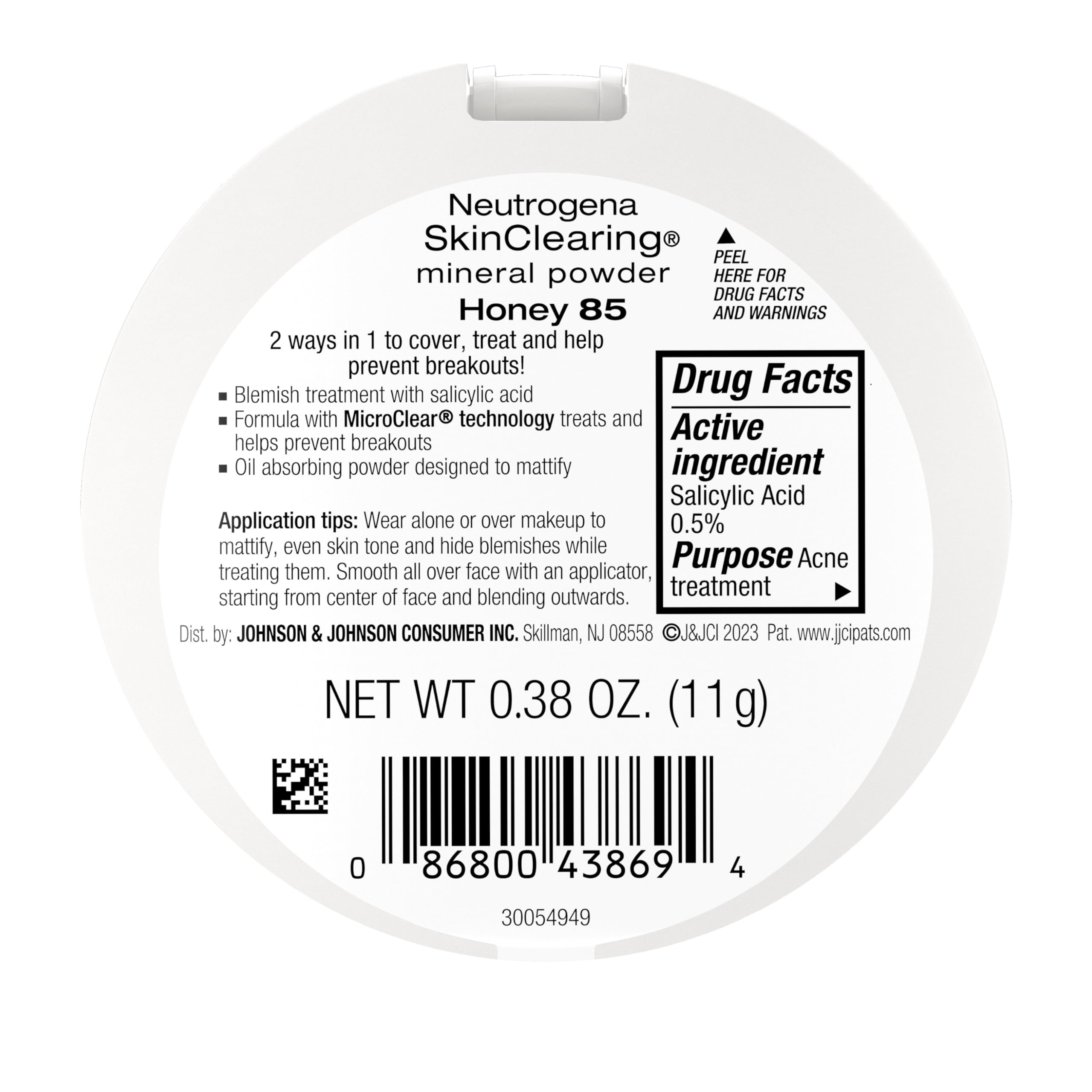 Neutrogena SkinClearing tecnología MicroClear ayuda a gestionar brotes
