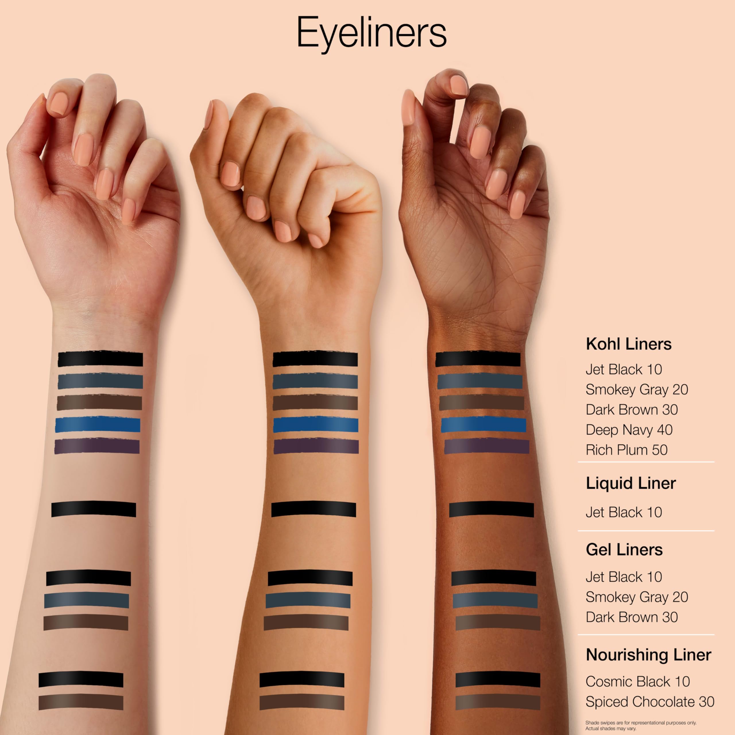 Neutrogena delineador kohl ahumado se desliza suave para un delineado rápido y preciso