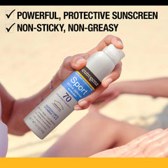 Neutrogena twin-pack packaging shown for easy on-the-go protection.