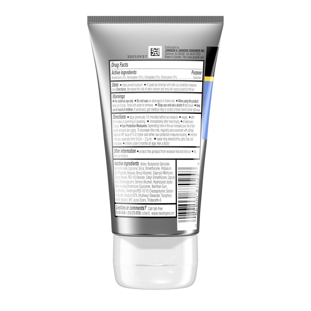 Neutrogena Sport Face SPF70 en formato viaje, ideal para bolso diario
