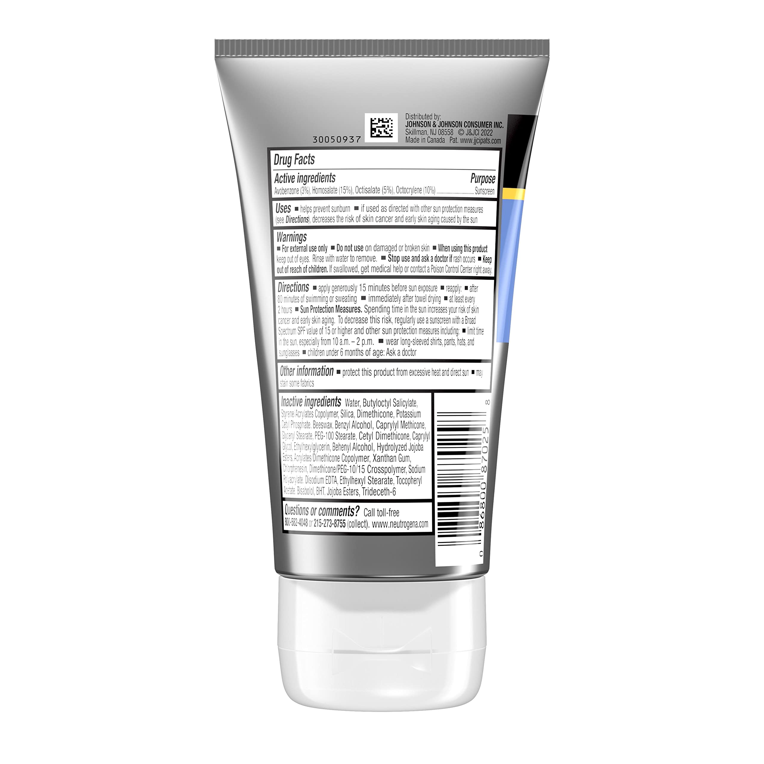 Neutrogena Sport Face SPF70 formato portátil para uso diario