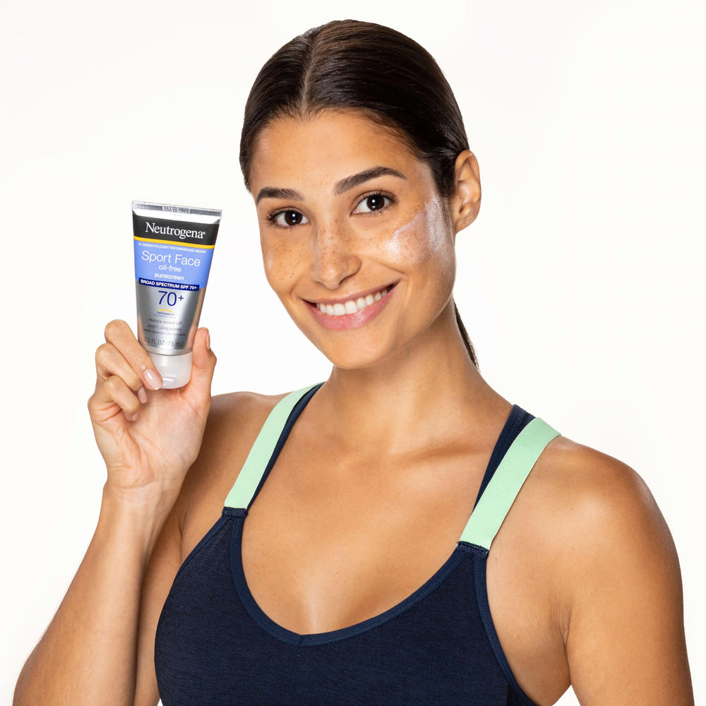 Neutrogena Sport Face SPF70 protege frente UVA/UVB durante actividades al aire libre