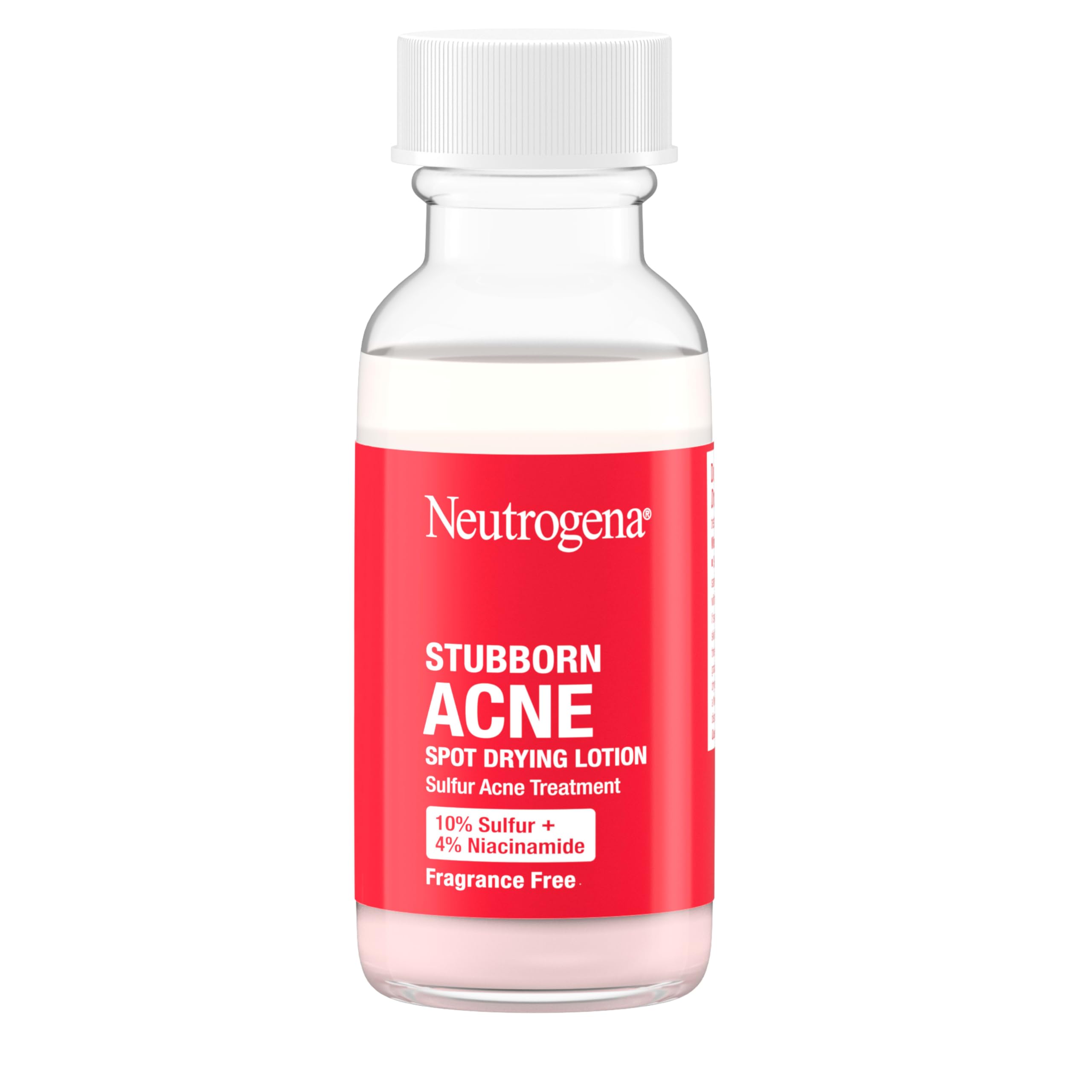 Neutrogena Stubborn Acne Spot Drying Lotion – aplicador suave para focalizar el tratamiento en granos