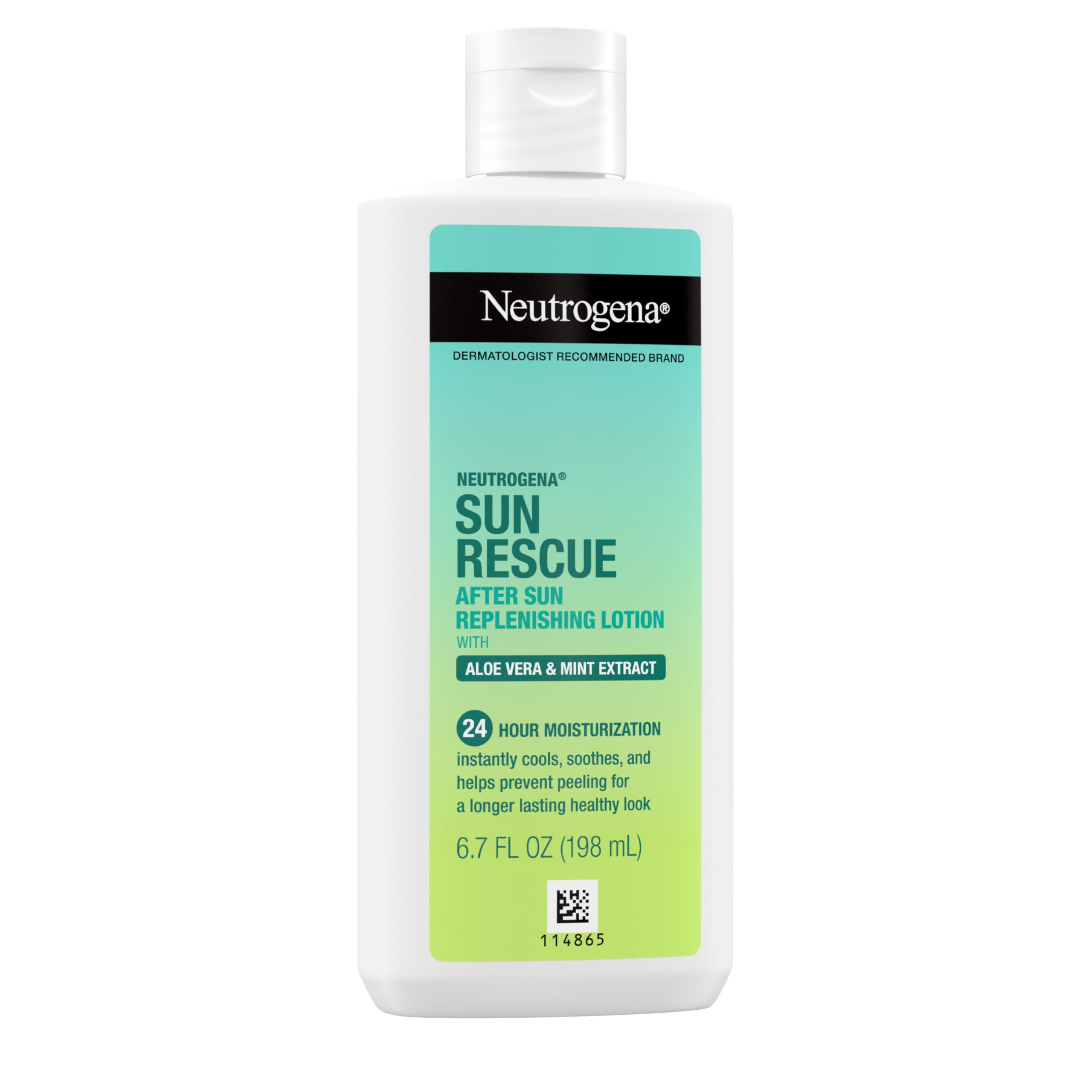 Neutrogena Sun Rescue After Sun, sin parabenos, sulfatos ni colorantes para piel sensible.