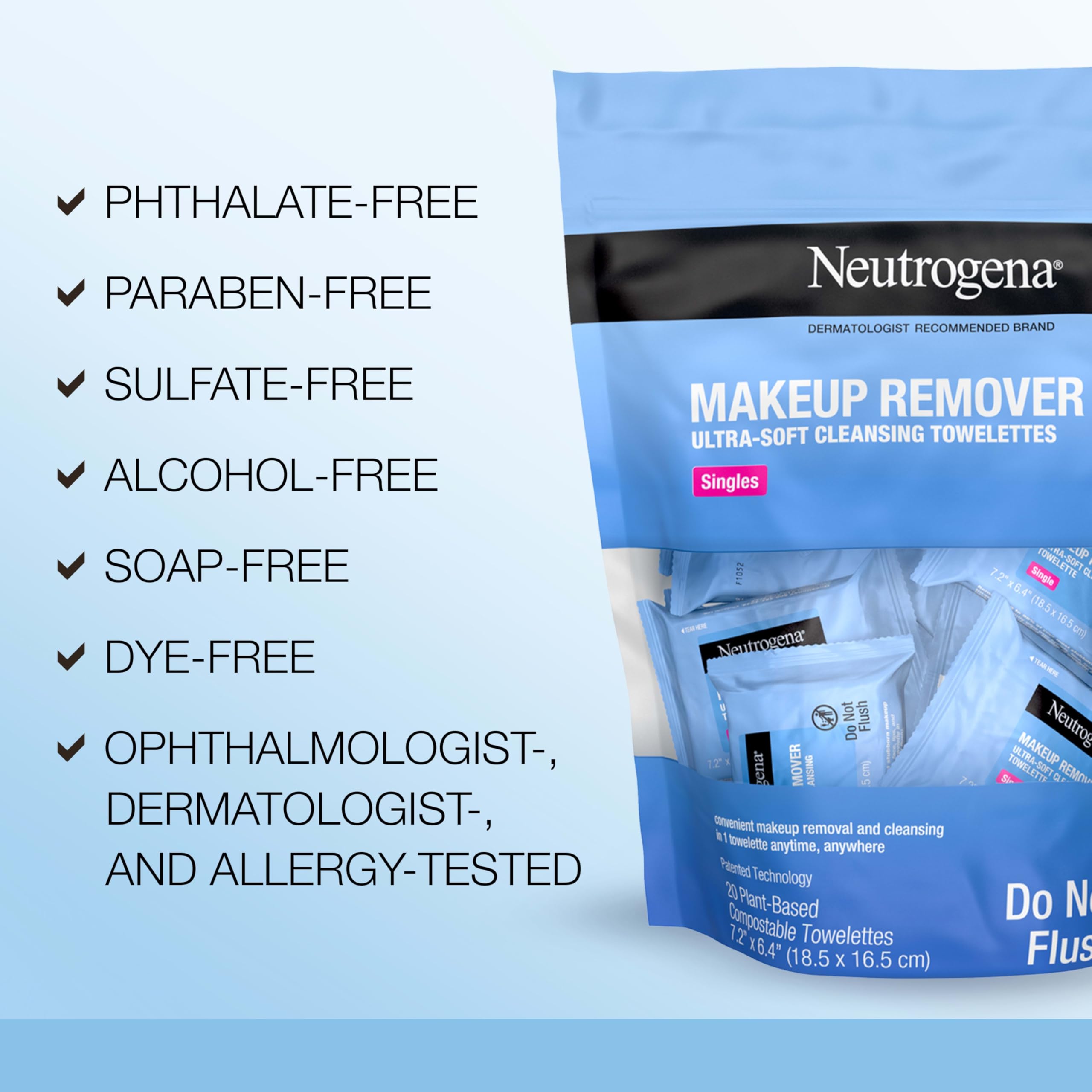Neutrogena toallitas desmaququillantes eliminan contaminacion y suciedad ambiental