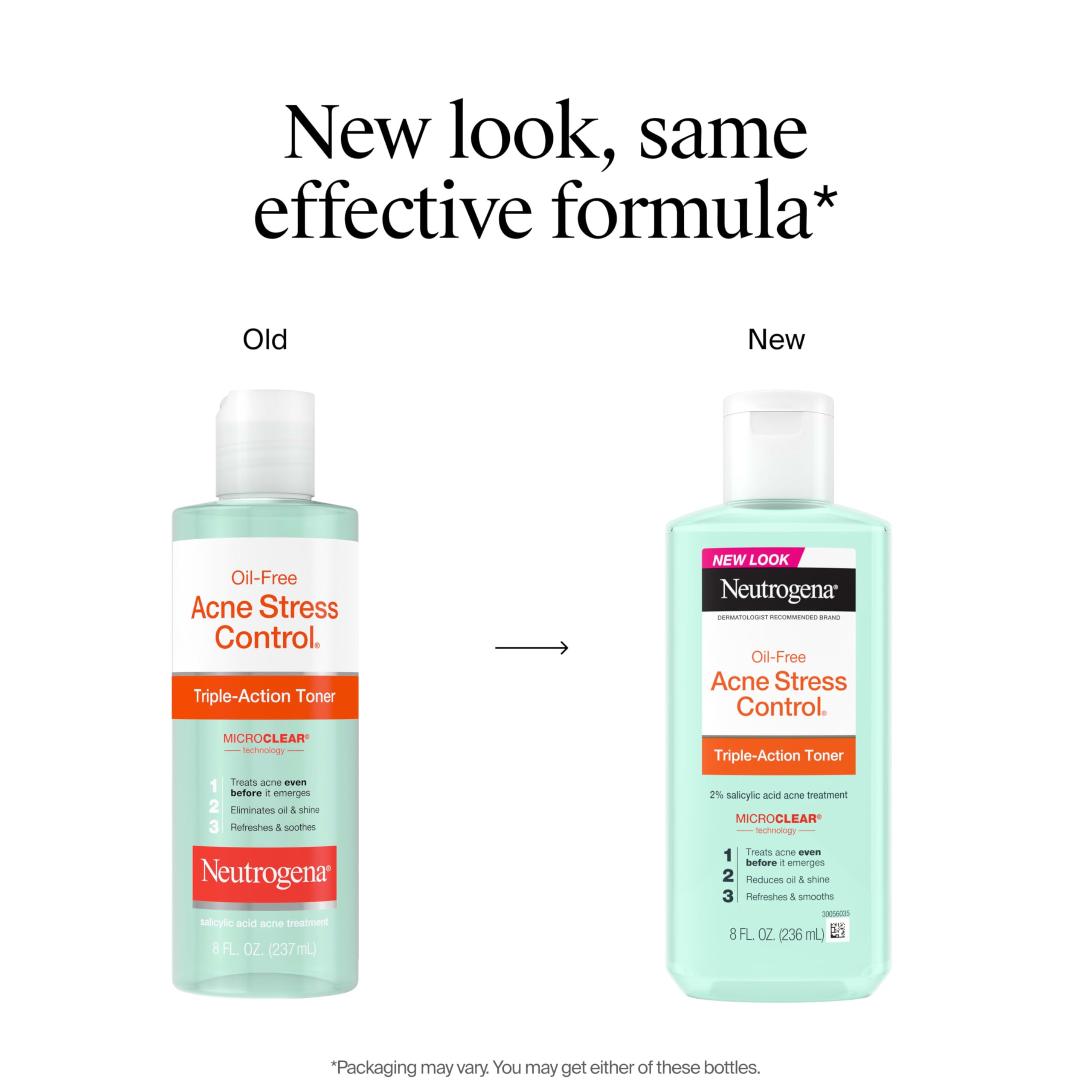 Neutrogena tónico con ácido salicílico 2% y MicroClear para poros.