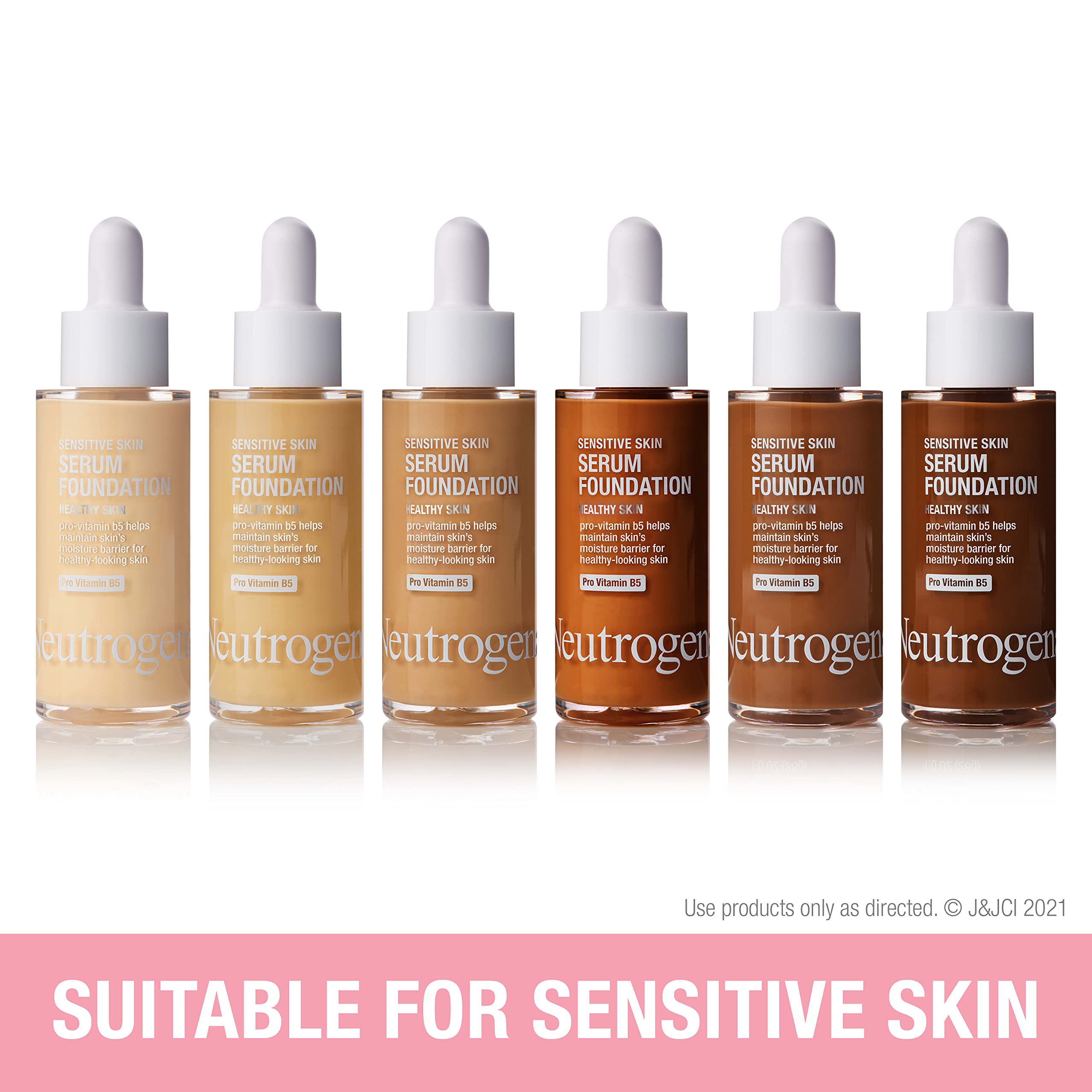 Neutrogena Healthy Skin tono 01 Luz-Media para color natural.