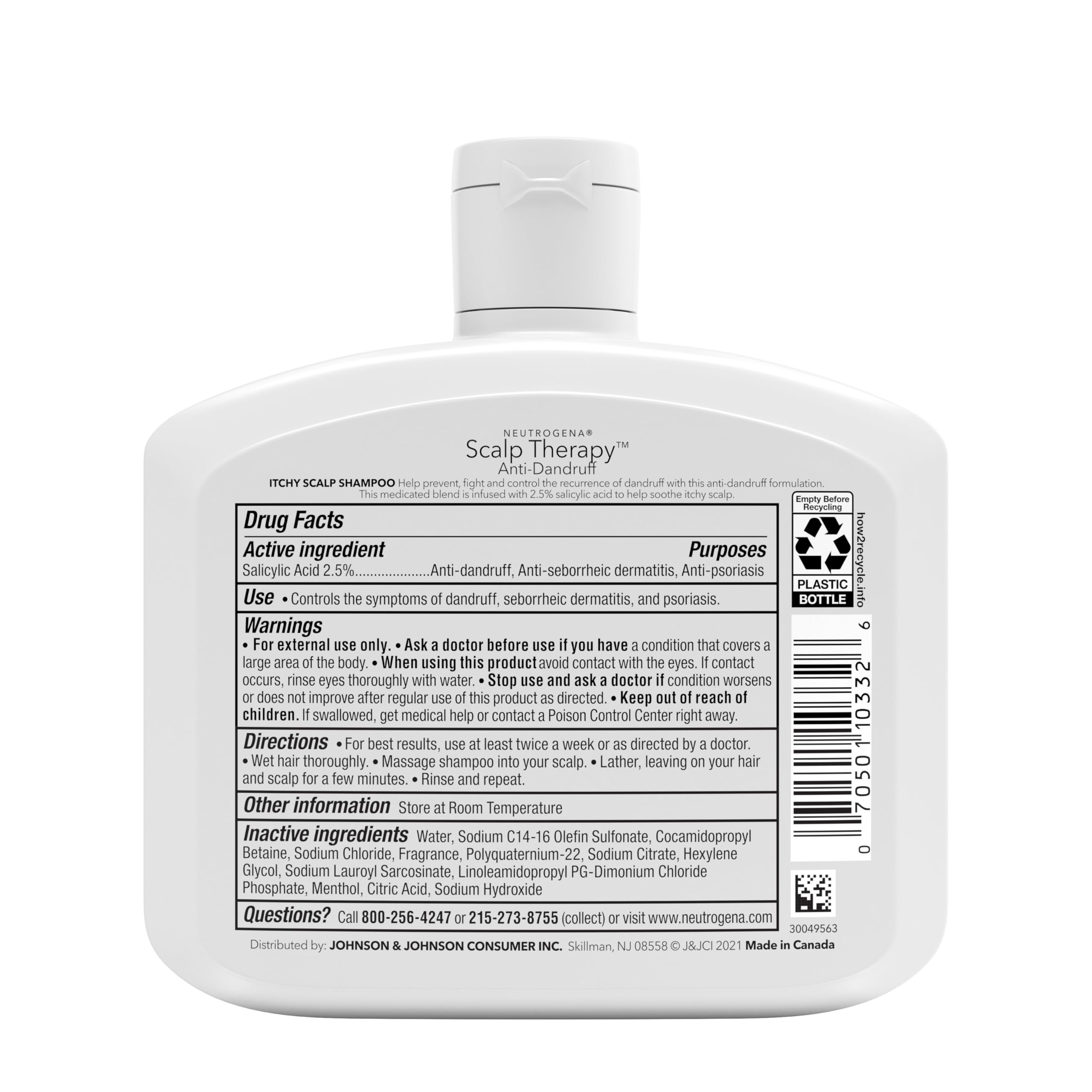 Neutrogena Tratamiento Capilar control de la caspa