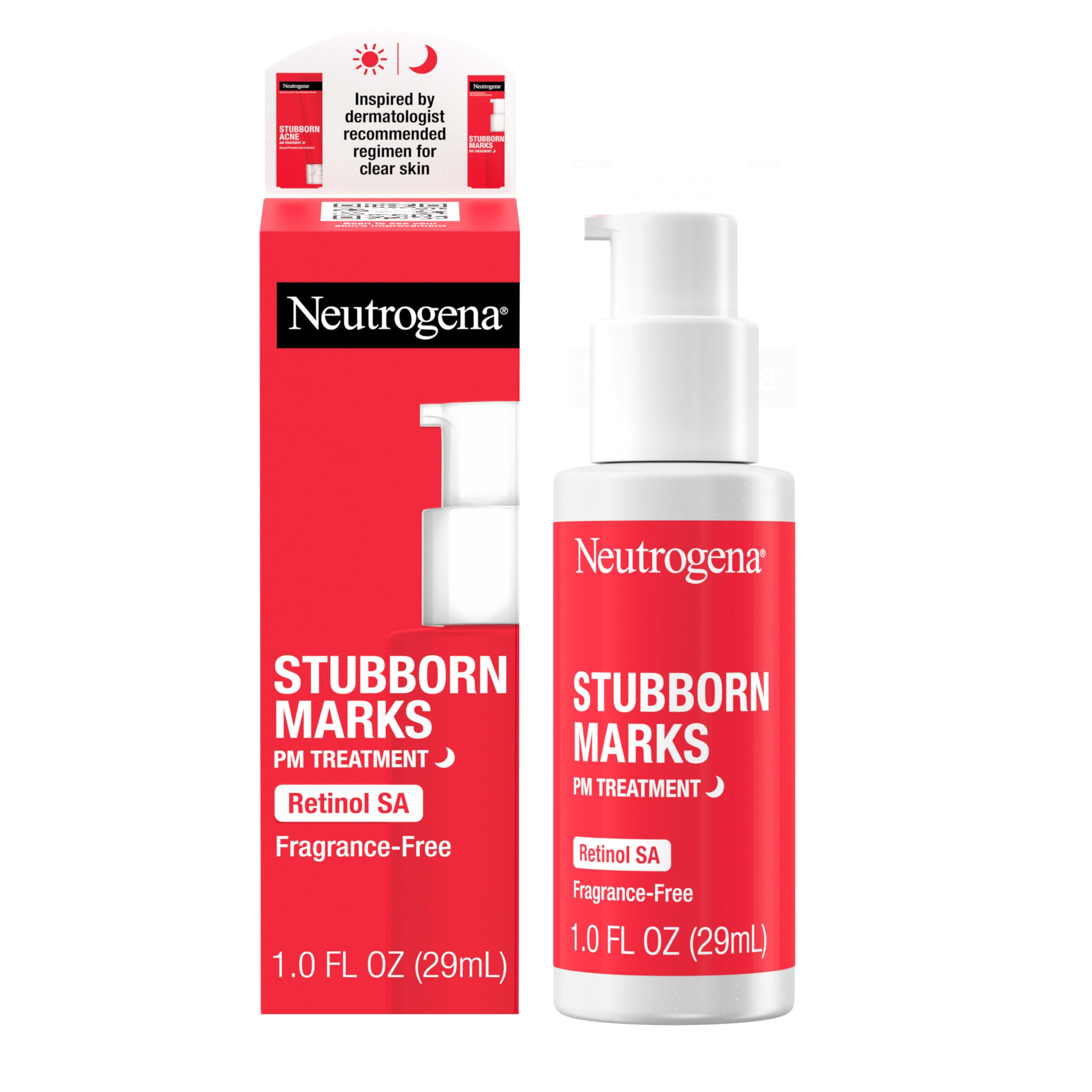 Neutrogena tratamiento nocturno para manchas posacné, botella lista para uso nocturno