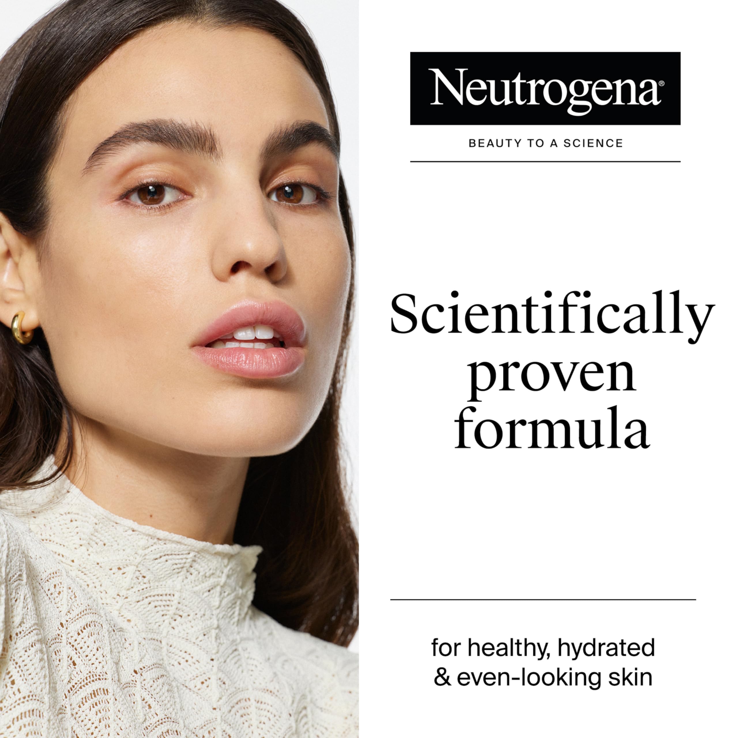 Neutrogena Triple Age Repair hexinol technology close-up highlighting appearance improvement.