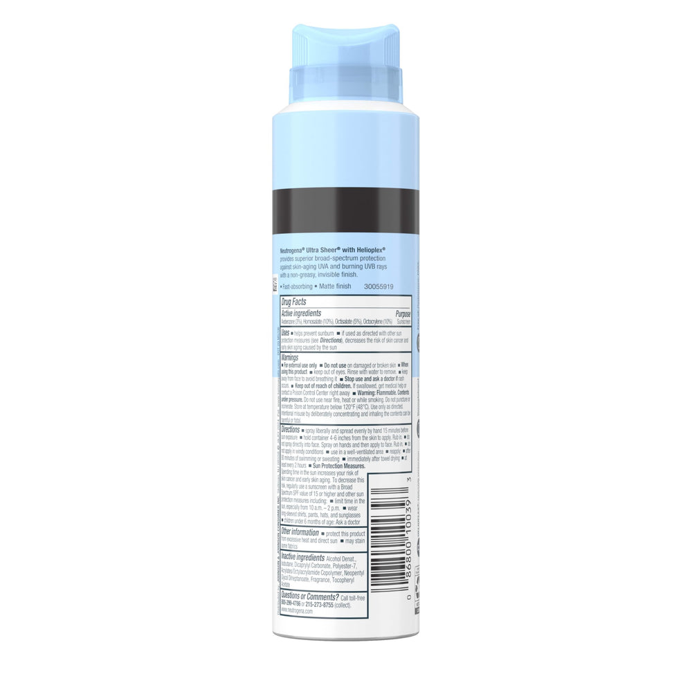 Neutrogena Ultra Sheer Body Mist comes as a 3-pack.