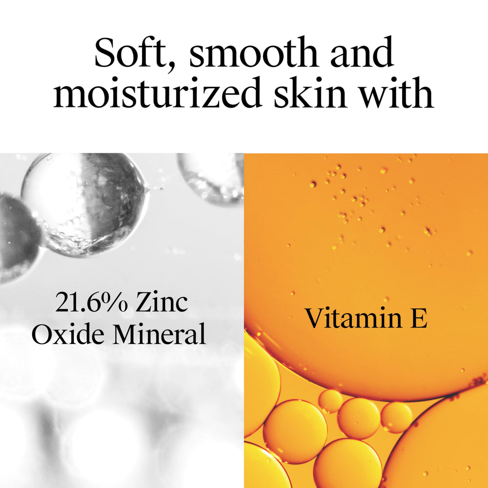 Neutrogena Ultra Sheer Mineral Stick zinc oxide 21,6% para protección mineral.