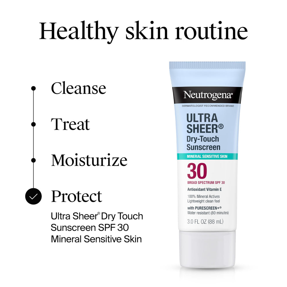 Neutrogena Ultra Sheer Mineral apto para rostro y cuerpo