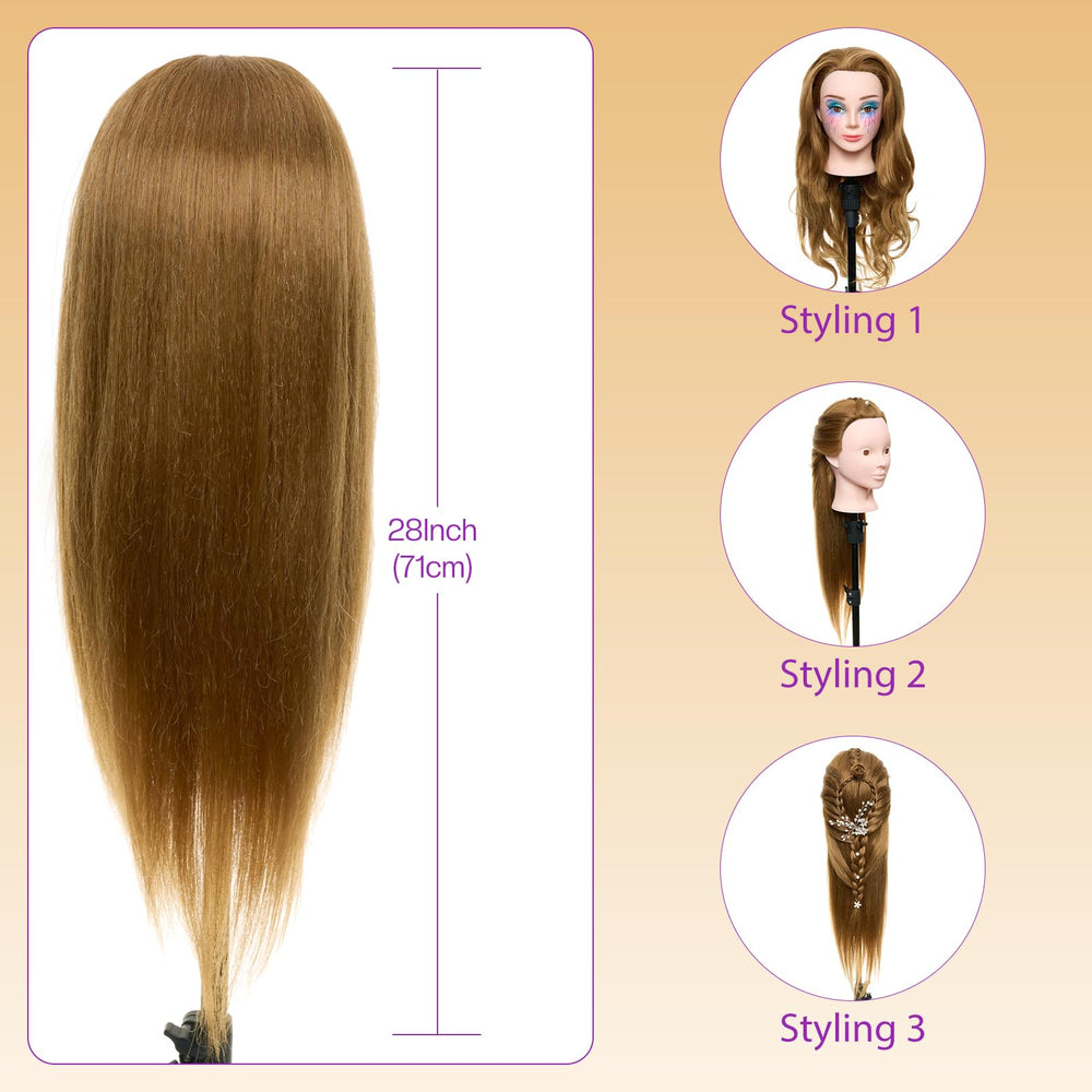 Neverland mannequin hair density shown at 180-percent for volume and texture.