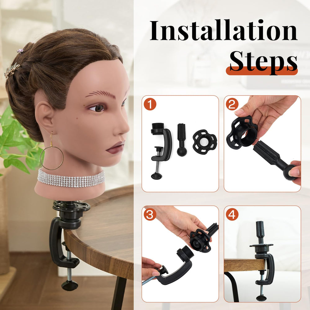 Neverland hair head perfect for kids to explore and create new hairstyles.
