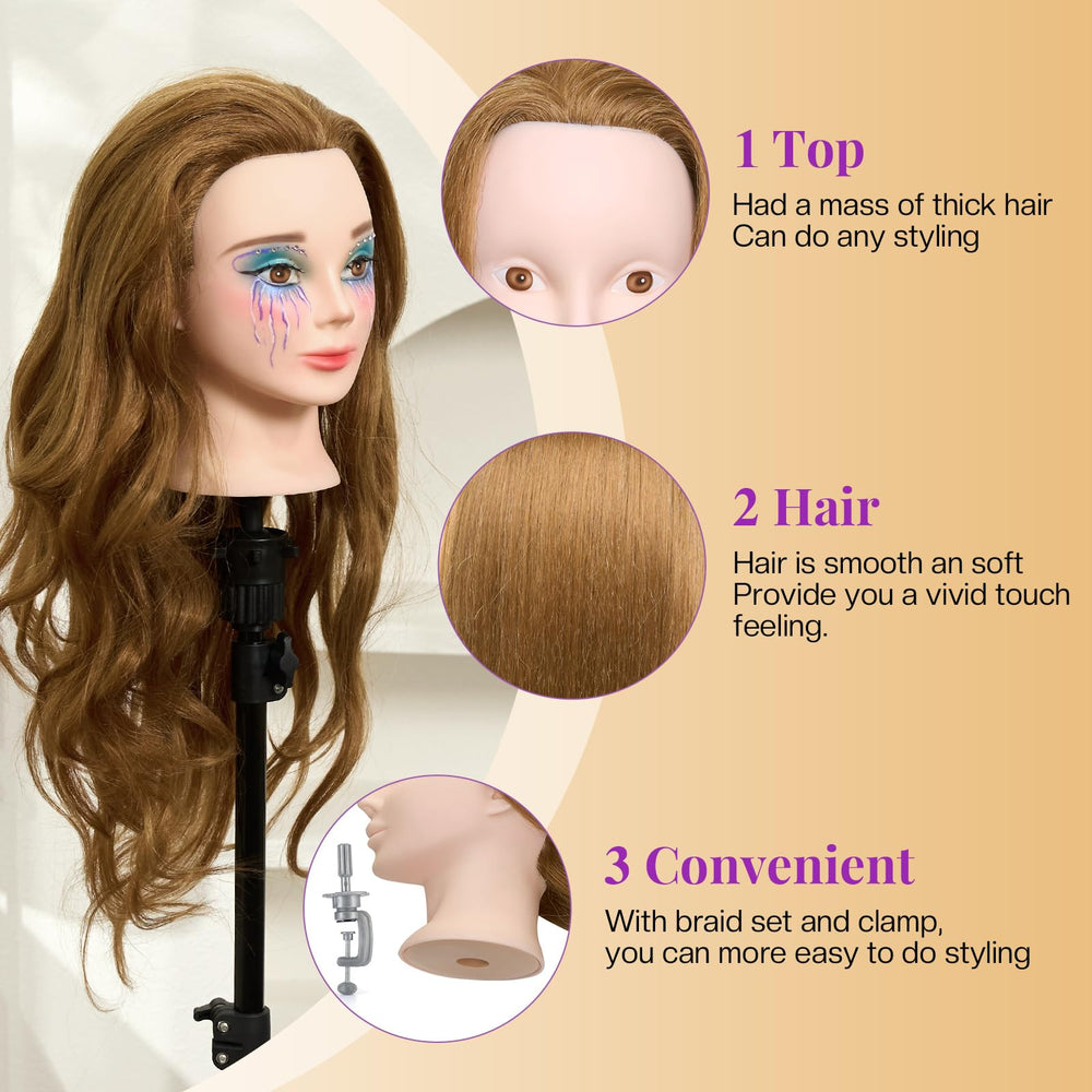 Neverland tools pack with 15 tools for complete styling and makeup practice.