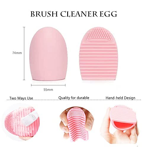 NEVSETPO brush set in use for quick everyday looks.