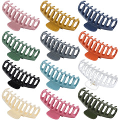 New Live hair claw clip 4.1-inch size keeps hair secure during routines.