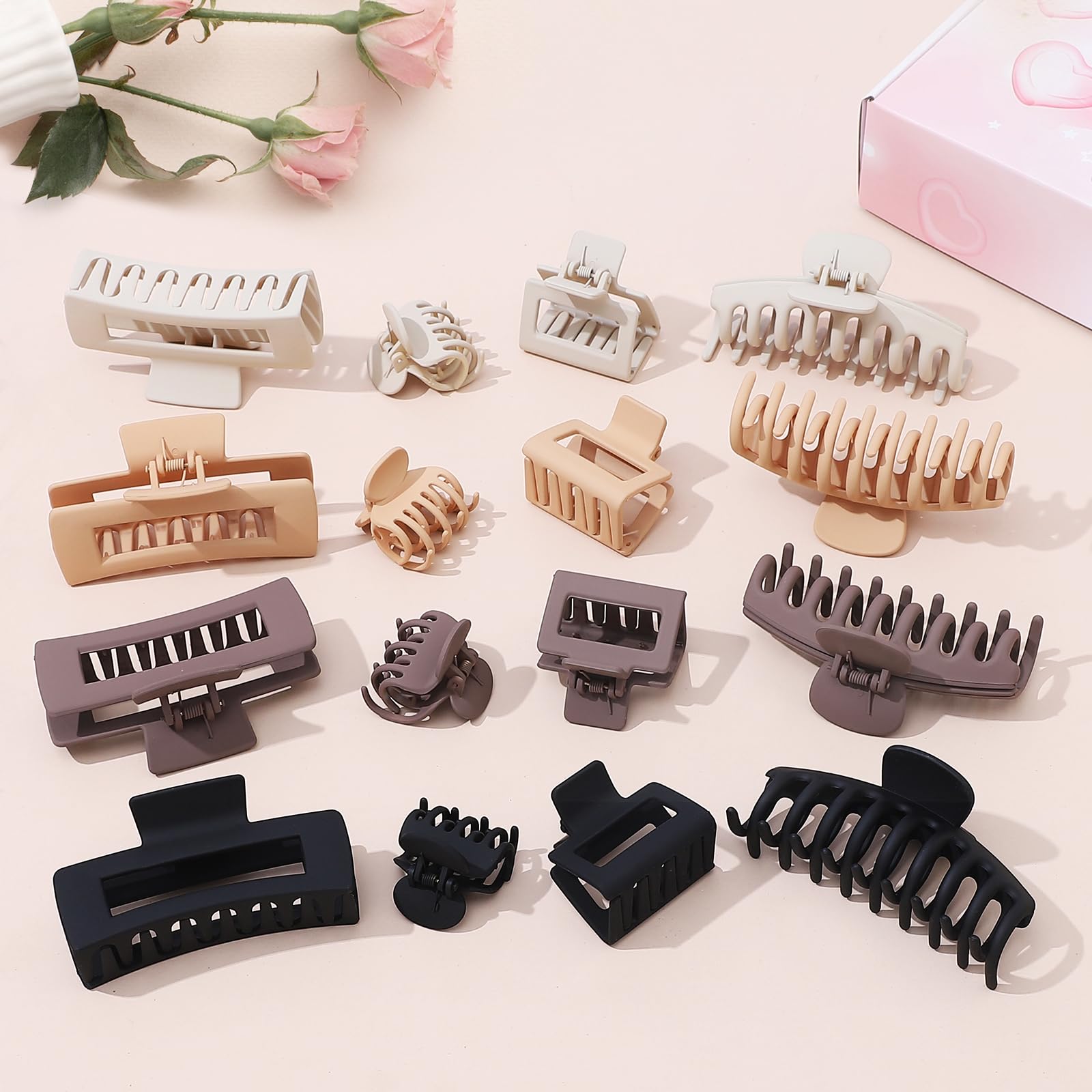 NEW LIVE matte-coated clip non-slip design prevents slipping