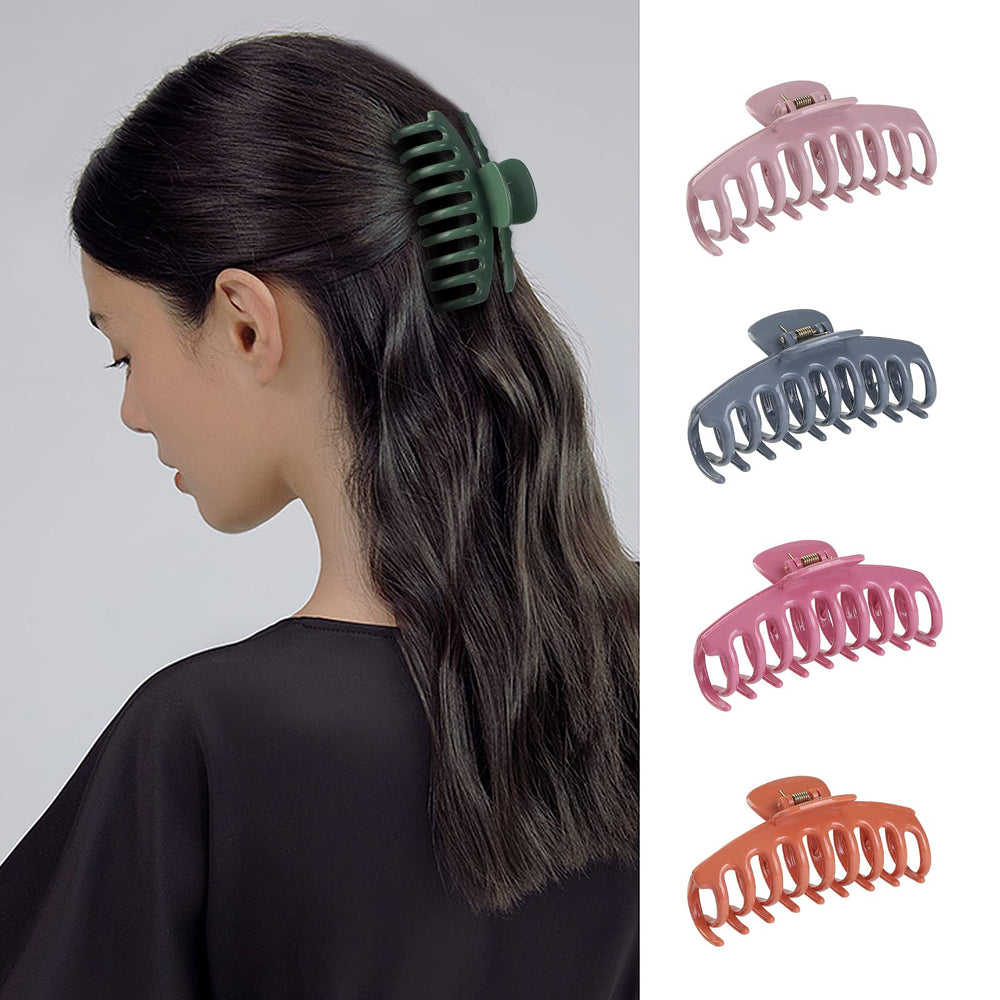 New Live versatile-hair-clip keeps hair out of the way during work.