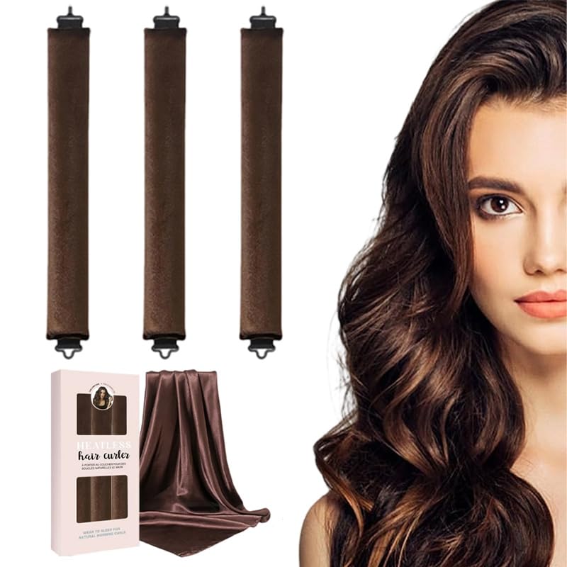 NEW NOAM heatless curls rod set for overnight volume without heat.