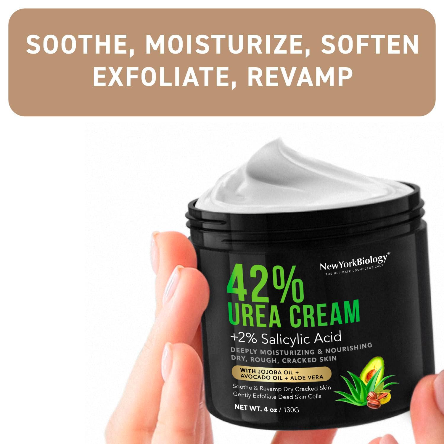 New York Biology deep moisture cream texture close-up