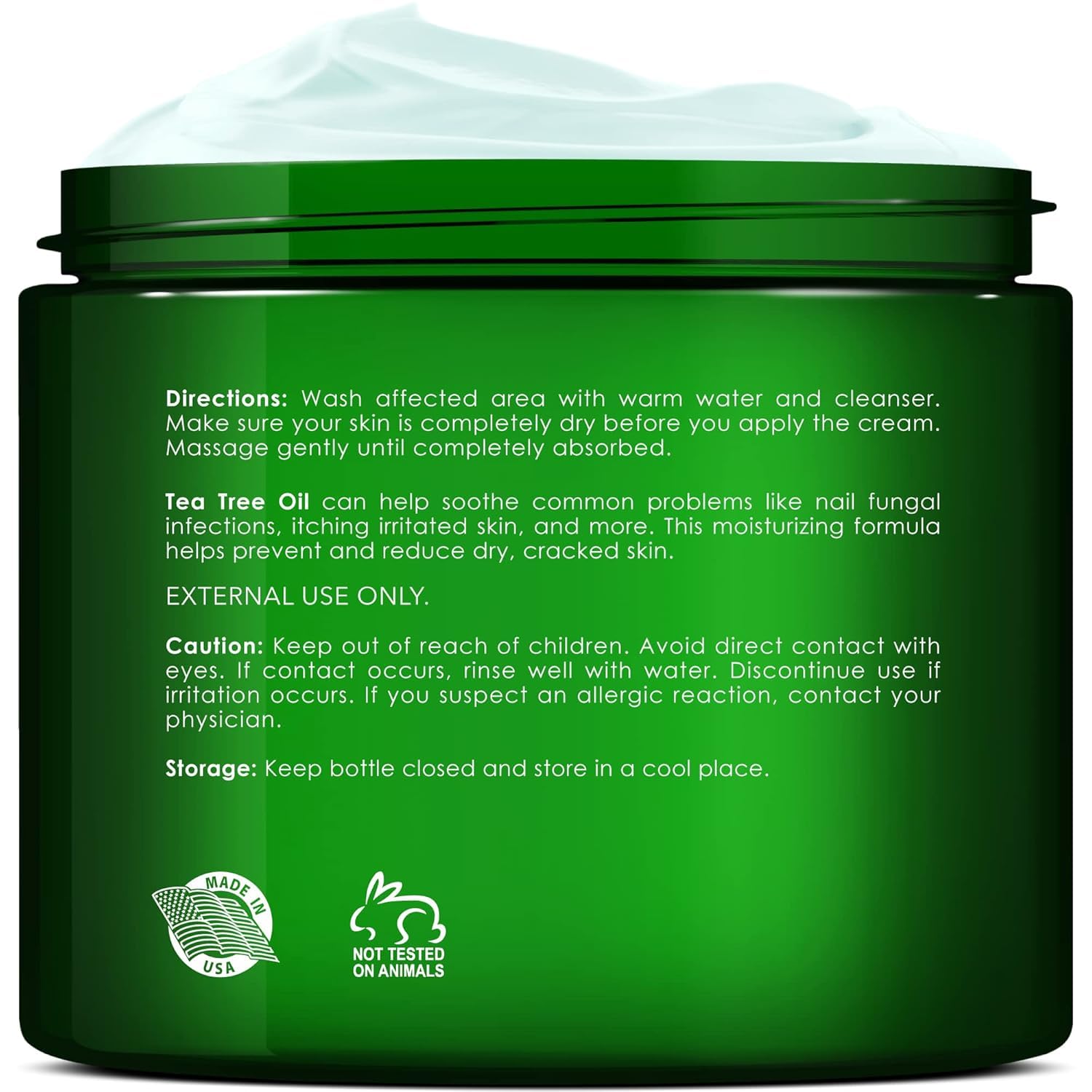 New York Biology cream texture close-up, showing rich moisture for dry skin.