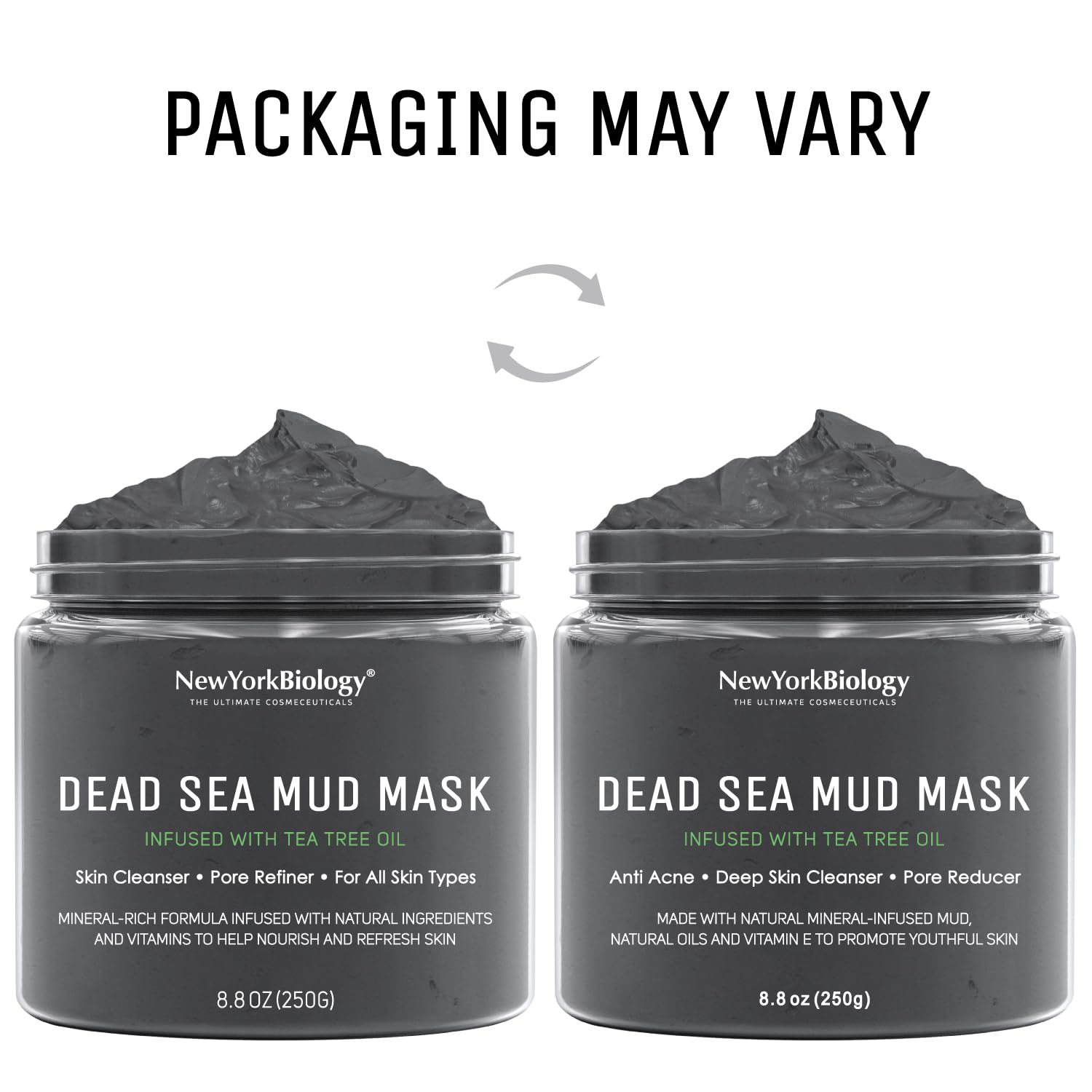 New York Biology Poro Refinador Absorbe Aceite Exceso, deja piel fresca y mate.
