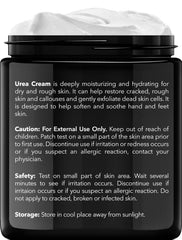 New York Biology 42% Urea Cream application on feet softens dry skin