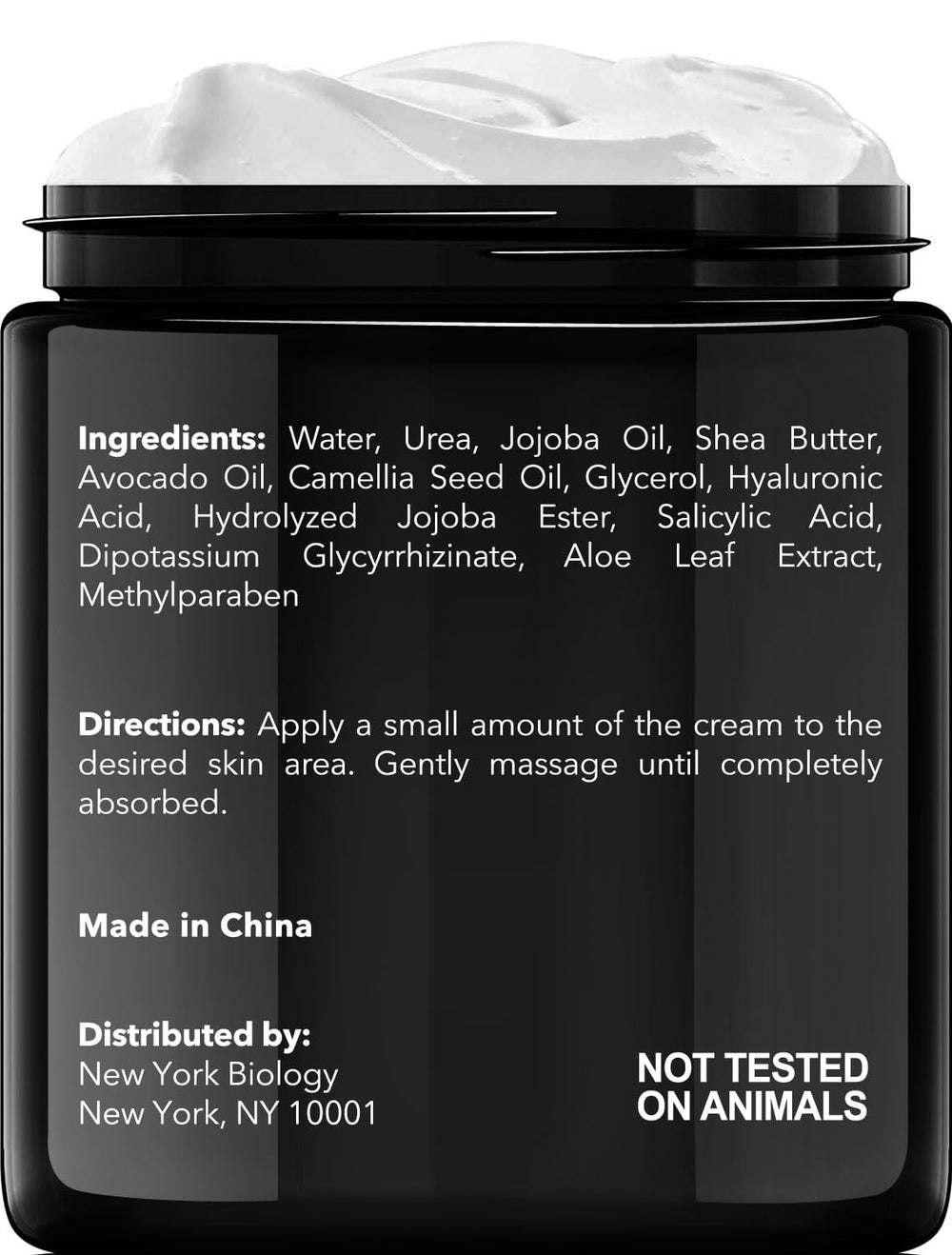 New York Biology 2% salicylic acid close-up with exfoliating action