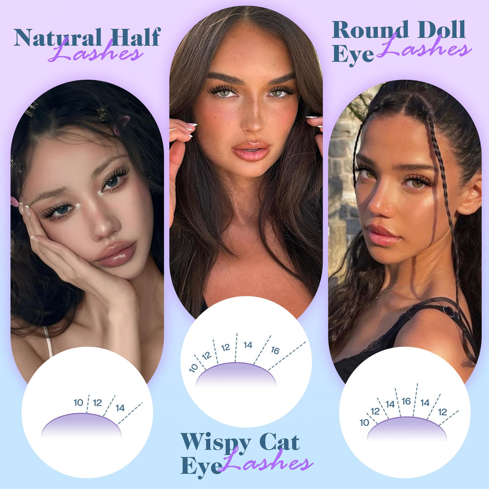 Newcally 3D lash extensions bundle adds subtle volume for day-to-night wear