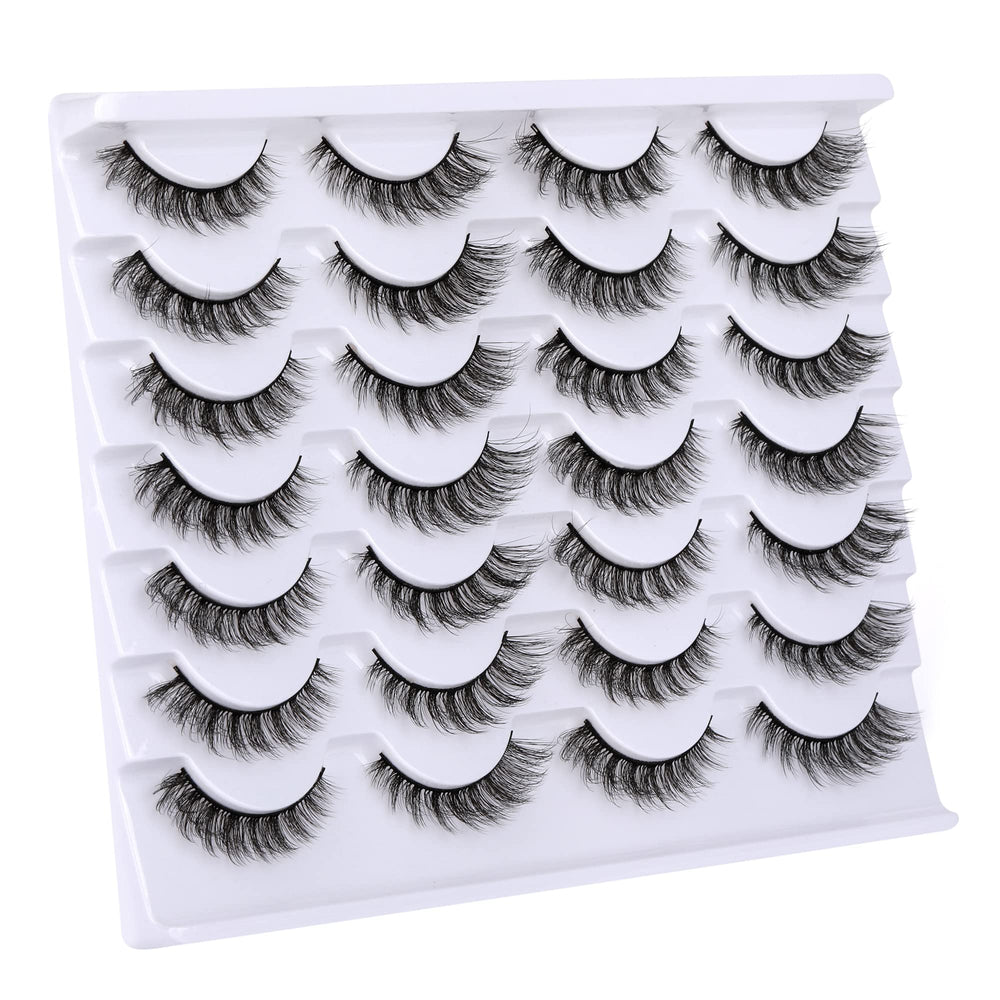 Newcally Cat Eye Lashes all-day comfort with vegan fibers.