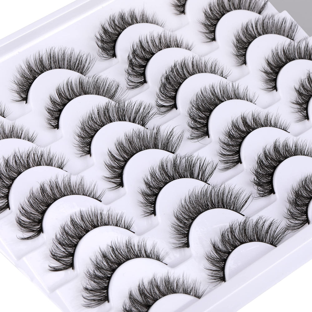 Newcally Cat Eye Lashes soft lightweight vegan fibers for comfortable wear.