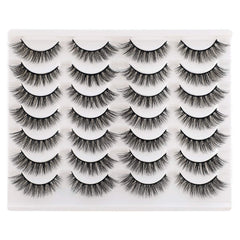 Newcally Cat Eyes Wispy Lashes for natural blend and daily wear