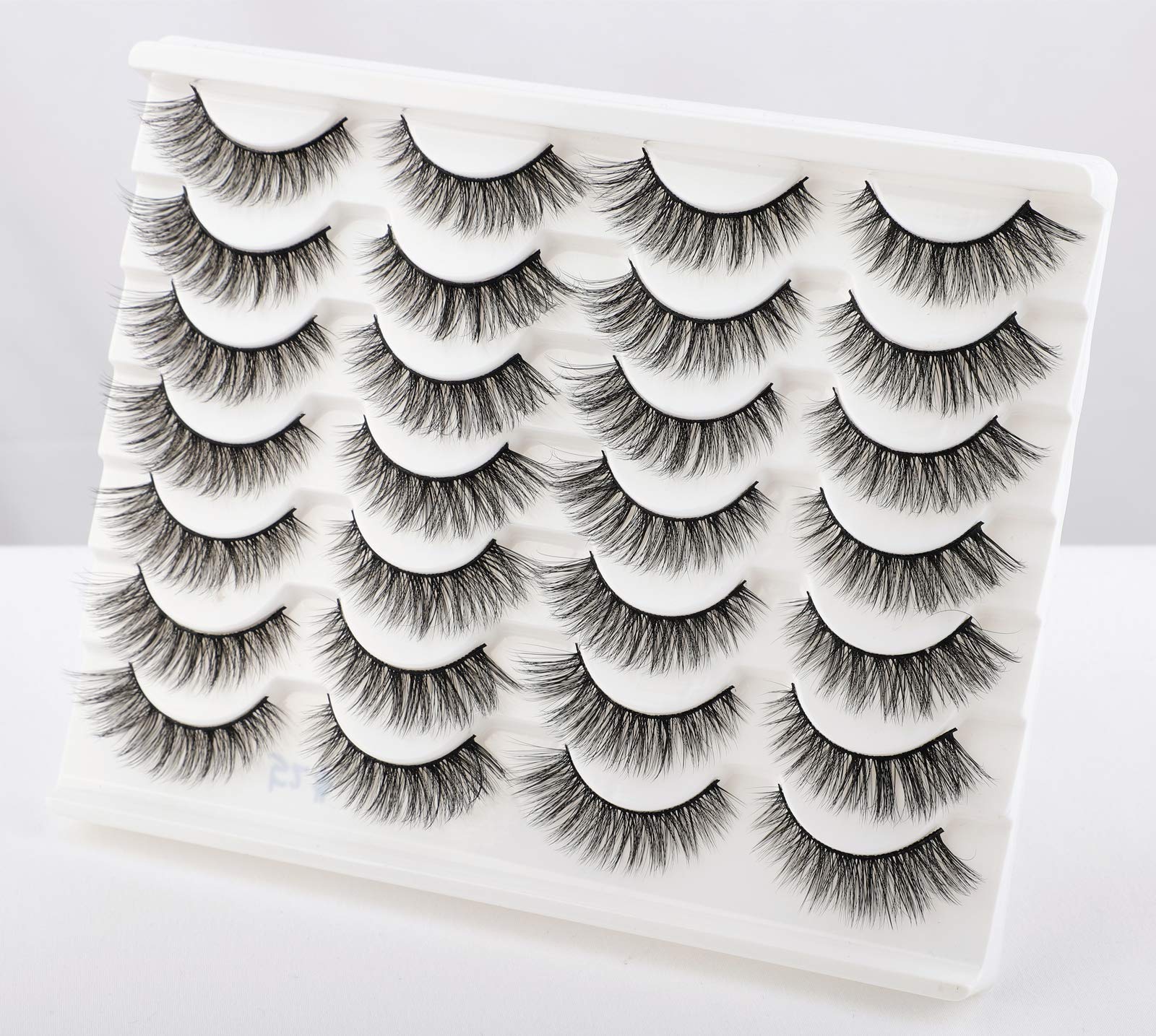 Newcally Cat Eyes Wispy Lashes comfortable fit with thin band