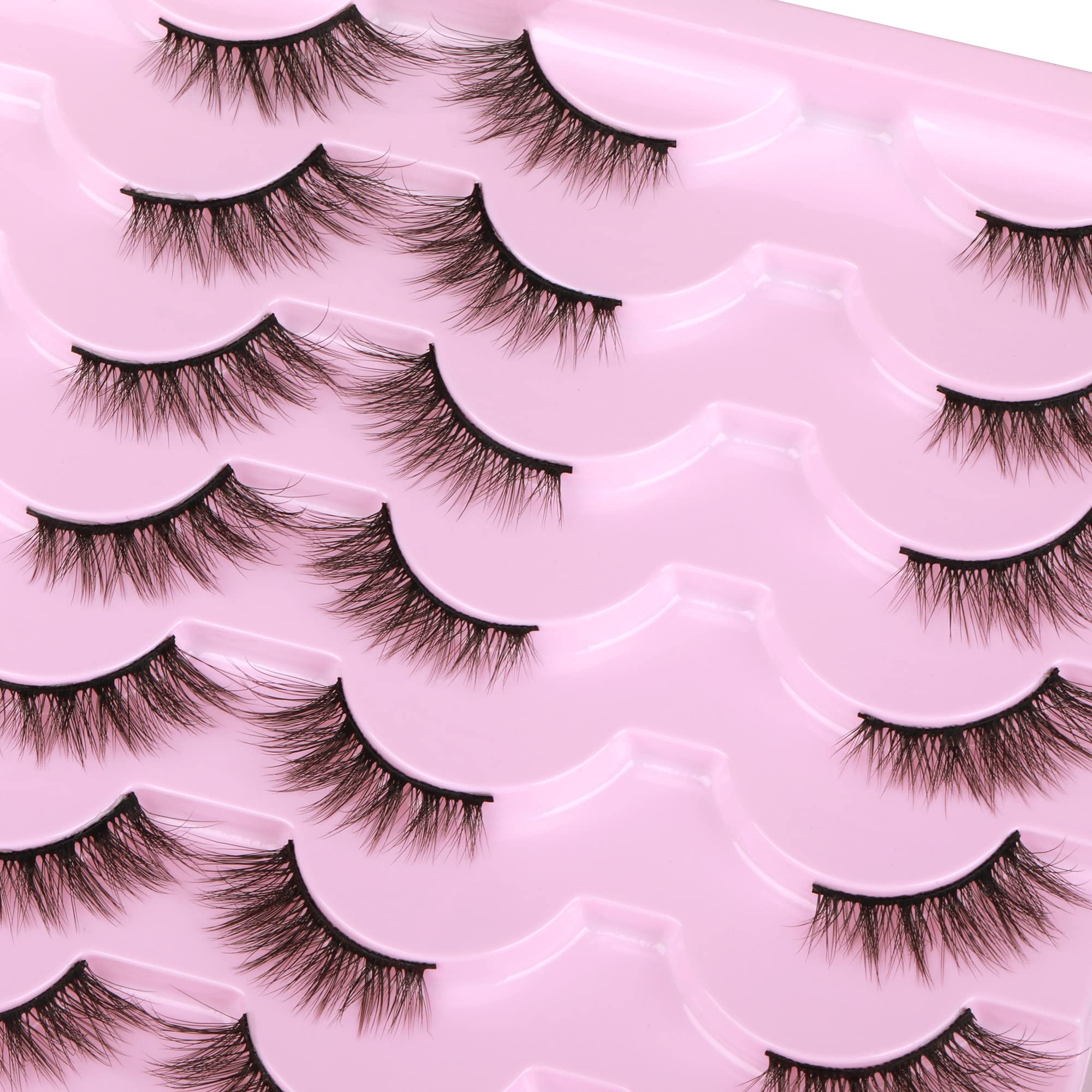 Newcally DIY half lashes let you cut into six clusters for customizable fullness
